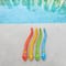 Set of 4 Vibrantly Colored Fun Moray Eel Diving Point Sticks Swimming Pool Toys 10''